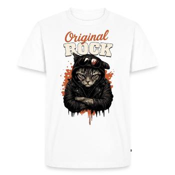 Gueule de bois fraîche - T-shirt Premium bio Homme - blanc - Devant - Nico (187cm)