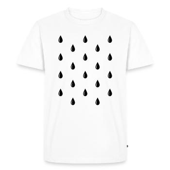 Melon Costume Fruit vegan Watermelon Seeds - Men's Premium Organic T-Shirt - white - Front - Nico (187cm)