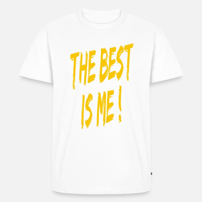 beste - Männer Premium Bio T-Shirt - Weiß