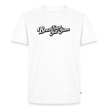 Brazilian jiu-jitsu - Men's Premium Organic T-Shirt - white - Front - Nico (187cm)