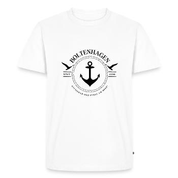 Boltenhagen , Ostseebad Perle an der Ostsee - Men's Premium Organic T-Shirt - white - Front - Nico (187cm)