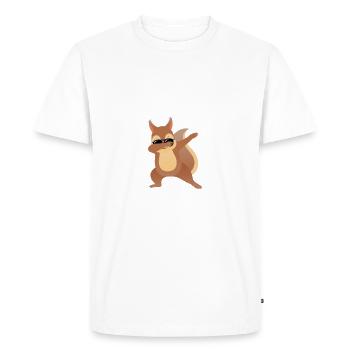 C’est une chose d’écureuil que vous ne comprendriez pas - T-shirt Premium bio Homme - blanc - Devant - Nico (187cm)