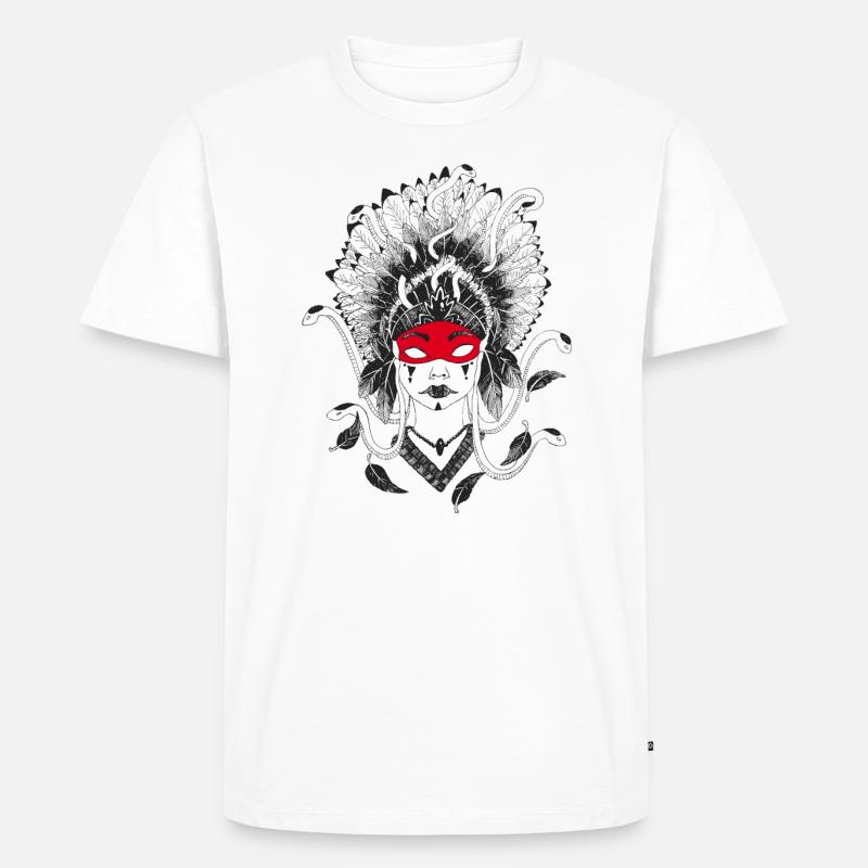 Imala - Männer Premium Bio T-Shirt - Weiß