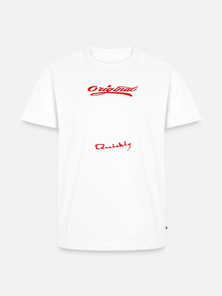 NSU Quickly Mofa Kult - Männer Premium Bio T-Shirt - Weiß