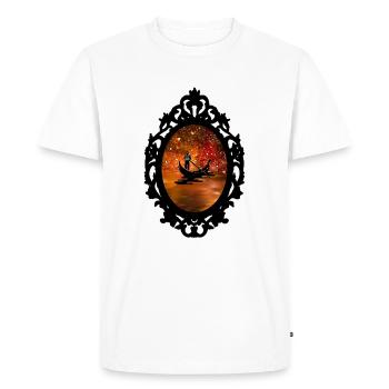 La magie de Venise - T-shirt Premium bio Homme - blanc - Devant - Nico (187cm)