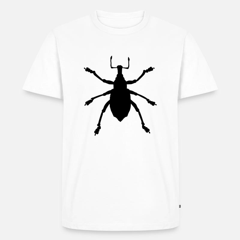Käfer - Männer Premium Bio T-Shirt - Weiß