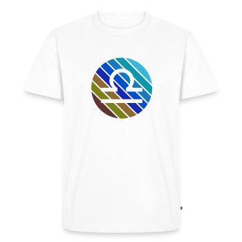 Signe du zodiaque Balance Horoscope Astrologie - T-shirt Premium bio Homme - blanc - Devant - Nico (187cm)