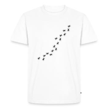 Ants - Men's Premium Organic T-Shirt - white - Front - Nico (187cm)