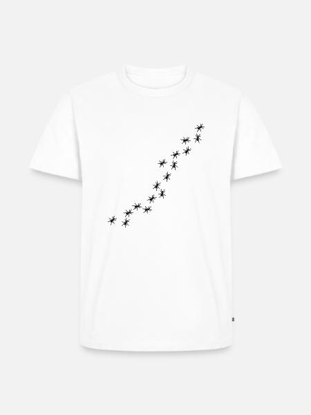 Ants - Men's Premium Organic T-Shirt - white