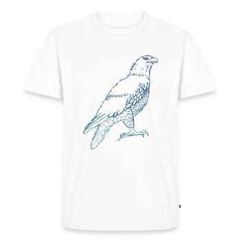 Adler Croquis - T-shirt Premium bio Homme - blanc - Devant - Nico (187cm)