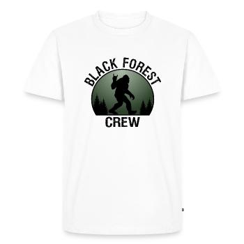Black Forest - Men's Premium Organic T-Shirt - white - Front - Nico (187cm)