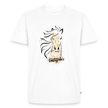 Imparable - T-shirt Premium bio Homme - blanc - Devant - Nico (187cm)