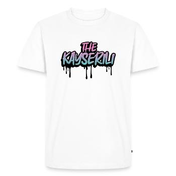Le Kayserili - T-shirt Premium bio Homme - blanc - Devant - Nico (187cm)