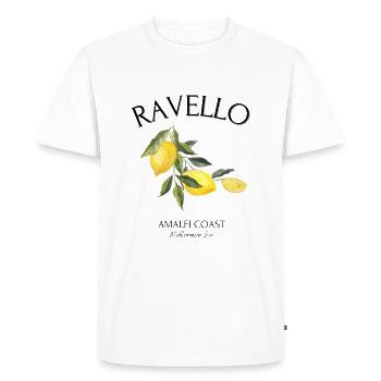 Ravello - Amalfiküste - Salerno - Italien - Urlaub - Männer Premium Bio T-Shirt - Weiß - Vorne - Nico (187cm)