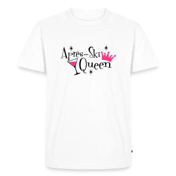 Apres Ski Reine - T-shirt Premium bio Homme - blanc - Devant - Nico (187cm)
