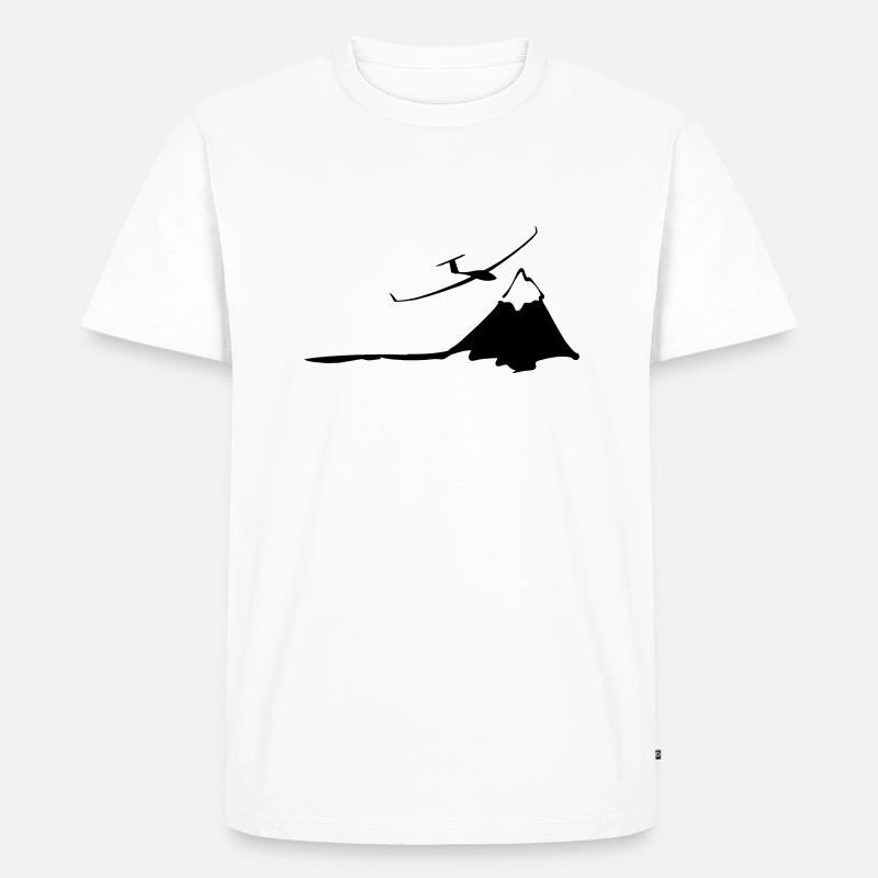 glider - T-shirt Premium bio Homme - blanc