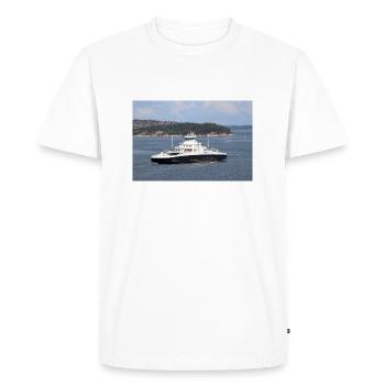 Møkstrafjord - T-shirt Premium bio Homme - blanc - Devant - Nico (187cm)