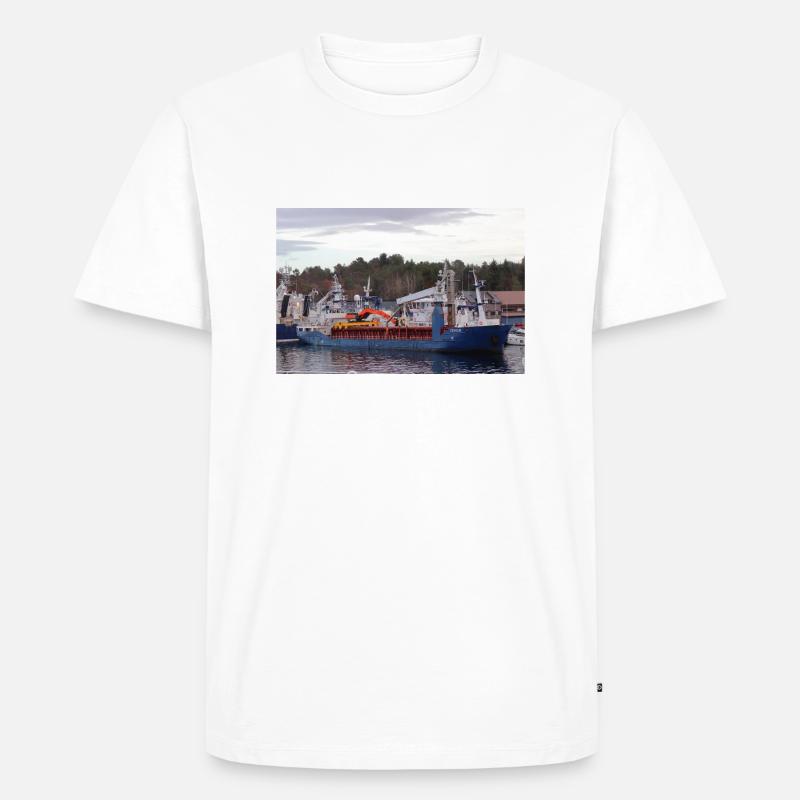 Eidholm - Männer Premium Bio T-Shirt - Weiß