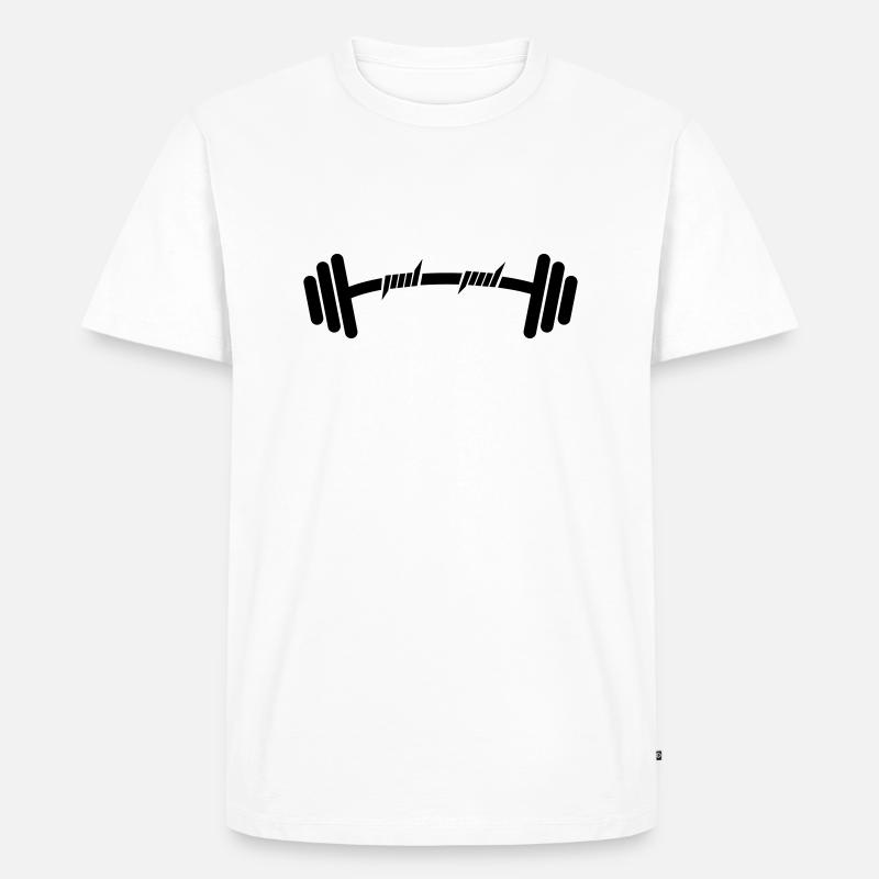 Bodybuilder - Männer Premium Bio T-Shirt - undefined