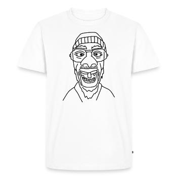 Cool guy - Men's Premium Organic T-Shirt - white - Front - Nico (187cm)
