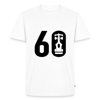 60 Formule Sport automobile - T-shirt Premium bio Homme - blanc - Devant - Nico (187cm)