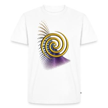 Hypnose - T-shirt Premium bio Homme - blanc - Devant - Nico (187cm)