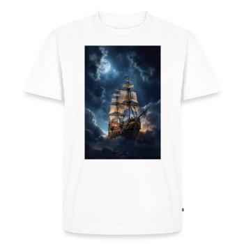 seafarers cruise fun seafarers' day vintage - Men's Premium Organic T-Shirt - white - Front - Nico (187cm)