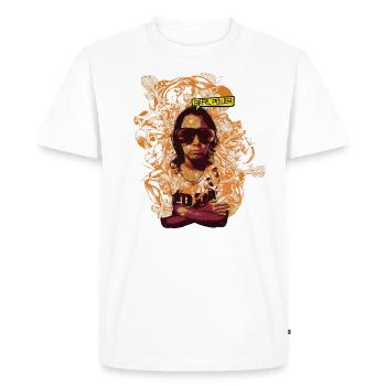 Girl Power - Men's Premium Organic T-Shirt - white - Front - Nico (187cm)