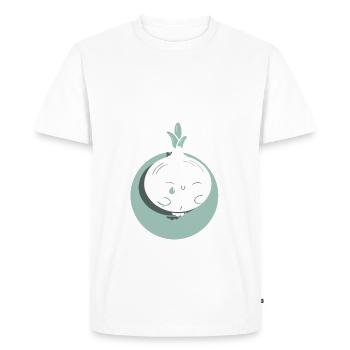 Maths Mathématiques Profs de dicton Prof de maths Drôle - T-shirt Premium bio Homme - blanc - Devant - Nico (187cm)