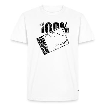 TERRIER DE CHASSE ALLEMAND 100 chiens Chien Wilsigns - T-shirt Premium bio Homme - blanc - Devant - Nico (187cm)