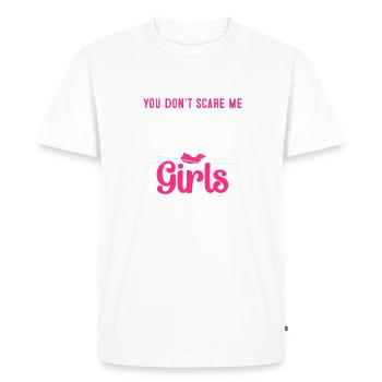 I Coach Filles Natation Drôle Entraîneur de Natation Entraîneur - T-shirt Premium bio Homme - blanc - Devant - Nico (187cm)