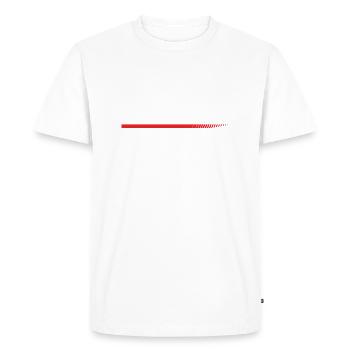 Je vais réparer le dîner - T-shirt Premium bio Homme - blanc - Devant - Nico (187cm)