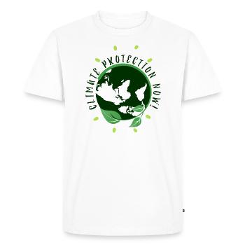 Environmental protection Nature conservation - Men's Premium Organic T-Shirt - white - Front - Nico (187cm)