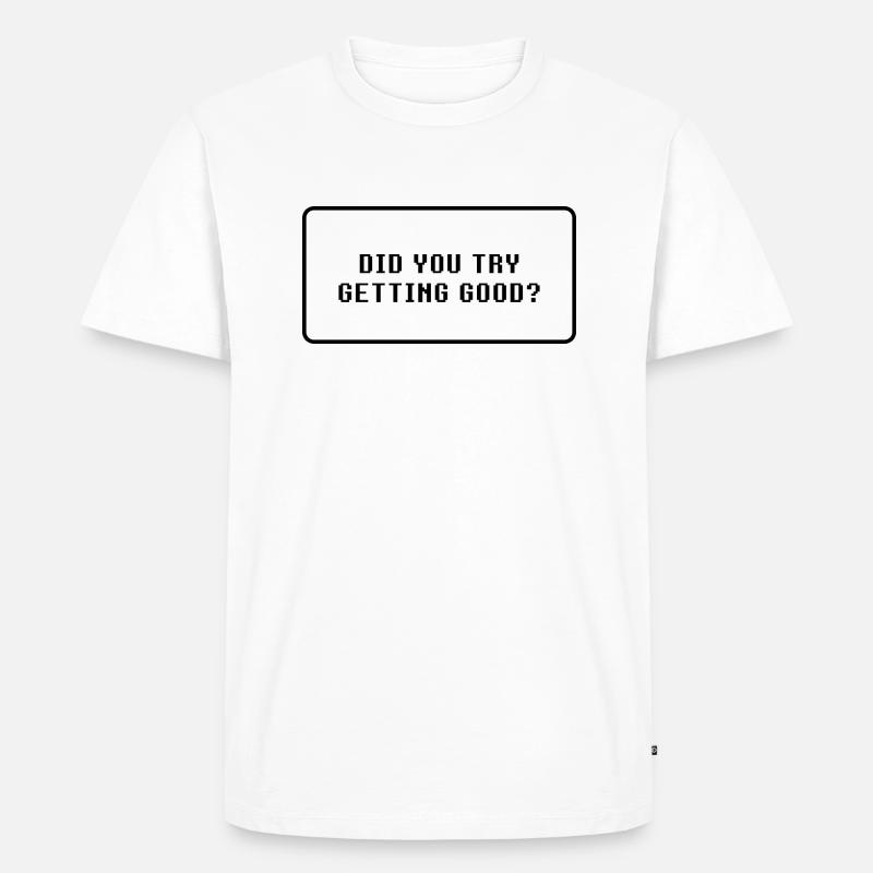 Citation Technoblade - T-shirt Premium bio Homme - blanc