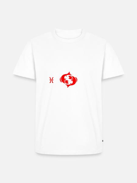 Sternzeichen Fische - Männer Premium Bio T-Shirt -