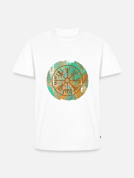 Vegvisir E 36 - T-shirt Premium bio Homme - blanc