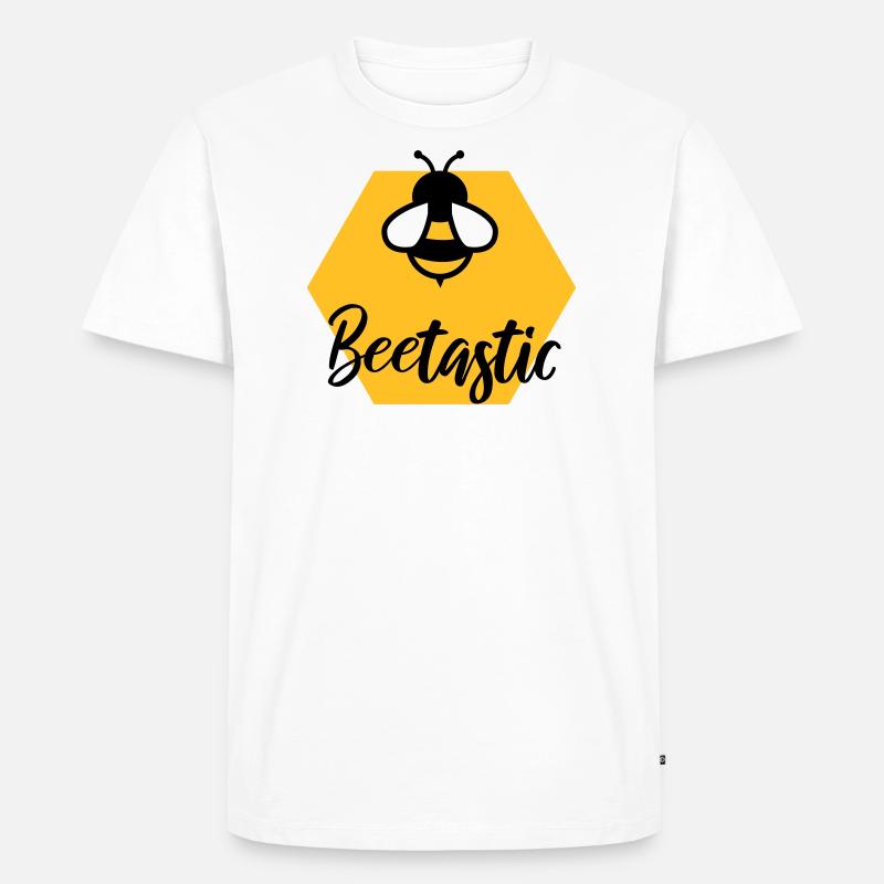Beetastic - T-shirt Premium bio Homme - blanc