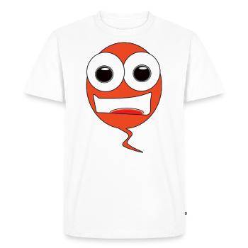 Ver - T-shirt Premium bio Homme - blanc - Devant - Nico (187cm)