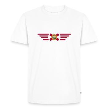 Florida - Men's Premium Organic T-Shirt - white - Front - Nico (187cm)