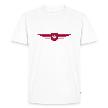 T-shirt de fan de l’Arkansas – Nature et culture - T-shirt Premium bio Homme - blanc - Devant - Nico (187cm)