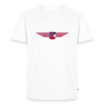 Mississippi Fan T-Shirt – Parfait pour les fans ! - T-shirt Premium bio Homme - blanc - Devant - Nico (187cm)