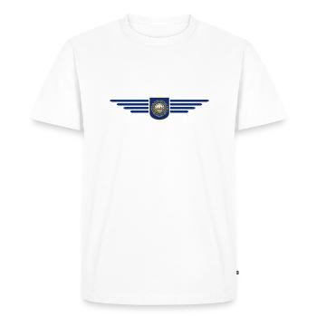 New Hampshire Fan T-Shirt – Must-have! - Men's Premium Organic T-Shirt - white - Front - Nico (187cm)