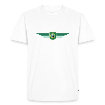 Washington Fan Shirt – Capital City Style - Men's Premium Organic T-Shirt - white - Front - Nico (187cm)