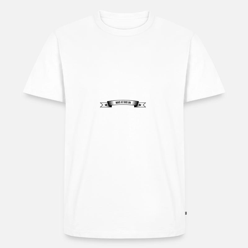 Plaquiste - T-shirt Premium bio Homme - blanc