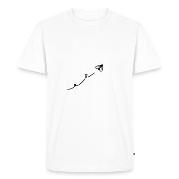 mouche sumsum - T-shirt Premium bio Homme - blanc - Devant - Nico (187cm)