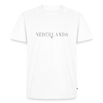 J’adore les Pays-Bas - T-shirt Premium bio Homme - blanc - Devant - Nico (187cm)