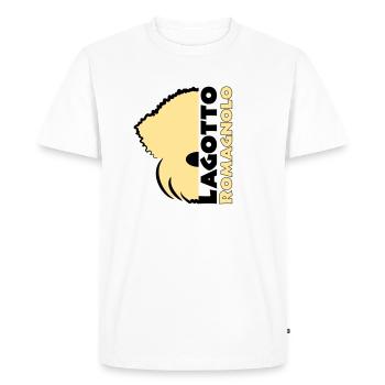 Laglogo1 2 - Men's Premium Organic T-Shirt - white - Front - Nico (187cm)