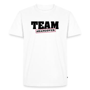 Team Hangover 5 - T-shirt Premium bio Homme - blanc - Devant - Nico (187cm)
