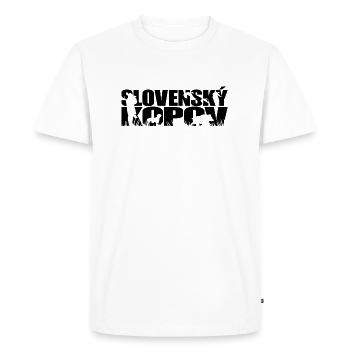 SLOVENSKY KOPOV Jagdhund Hunde Wilsigns Jagd Jäger - T-shirt Premium bio Homme - blanc - Devant - Nico (187cm)