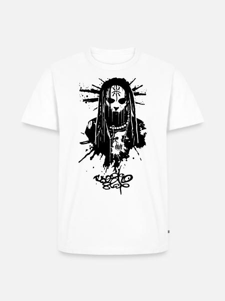 Voodoo Slap II - Männer Premium Bio T-Shirt - Weiß